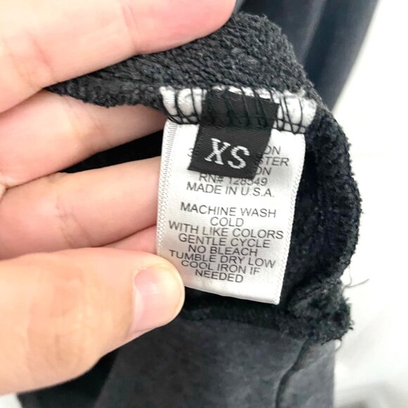 Aviator Nation Unisex Pray For Snow Long Sleeve Shirt Grey Size XS - Picture 5 of 7